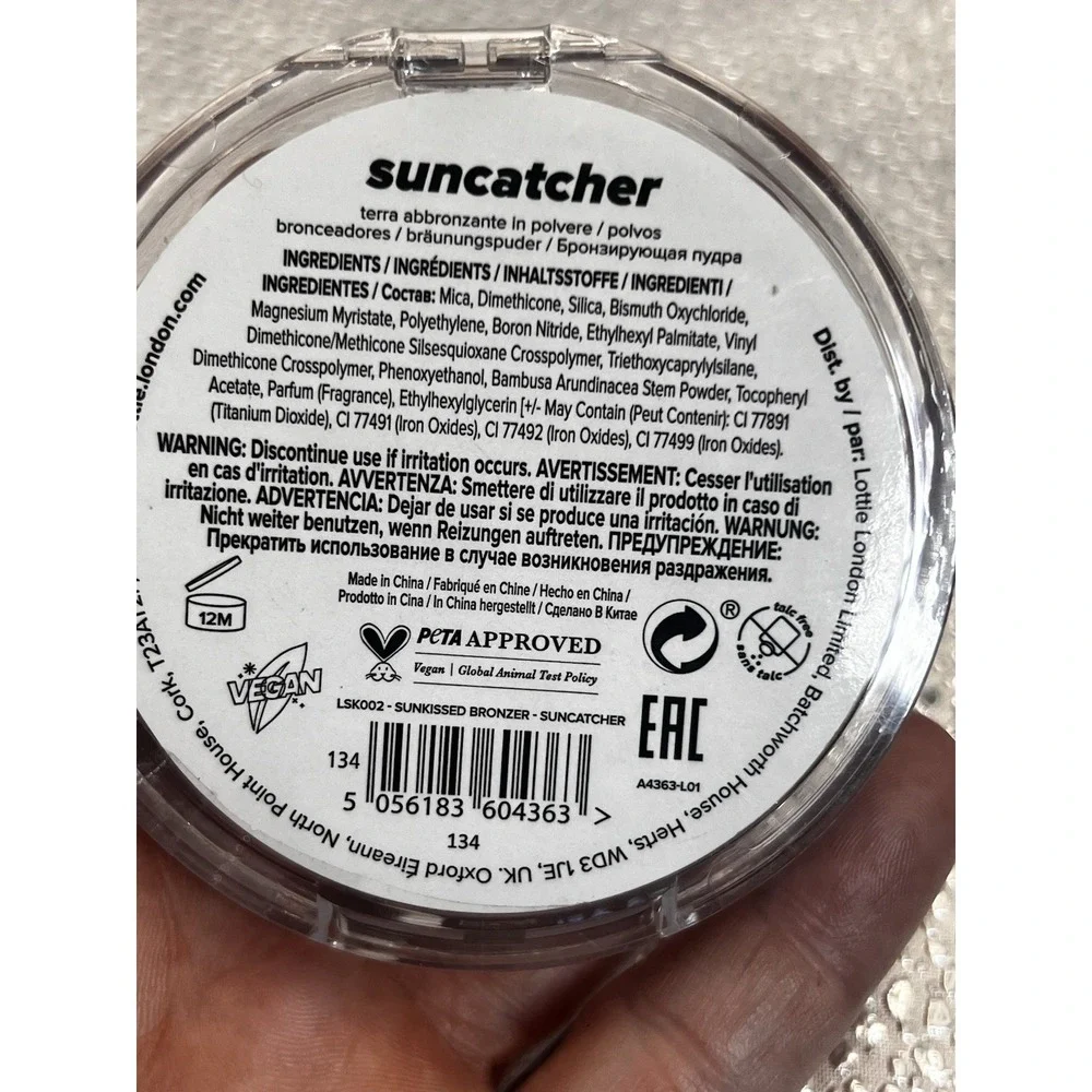 Lottie London Sunkissed Coconut Bronzer - suncatcher -2 Pack